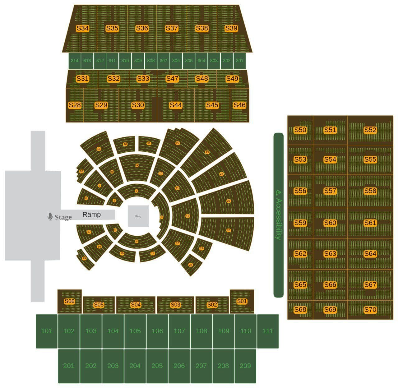 خريطة الملعب