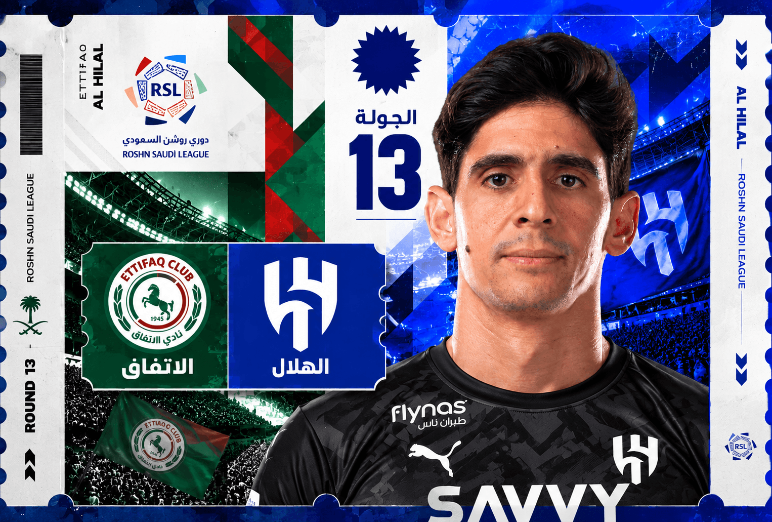 Al Ettifaq vs Al Hilal Tickets | Round 13 | Saudi Pro League