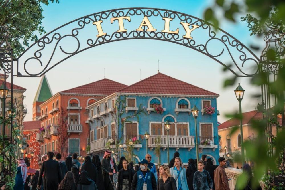 منطقة إيطاليا بوليفارد وورلد الرياض