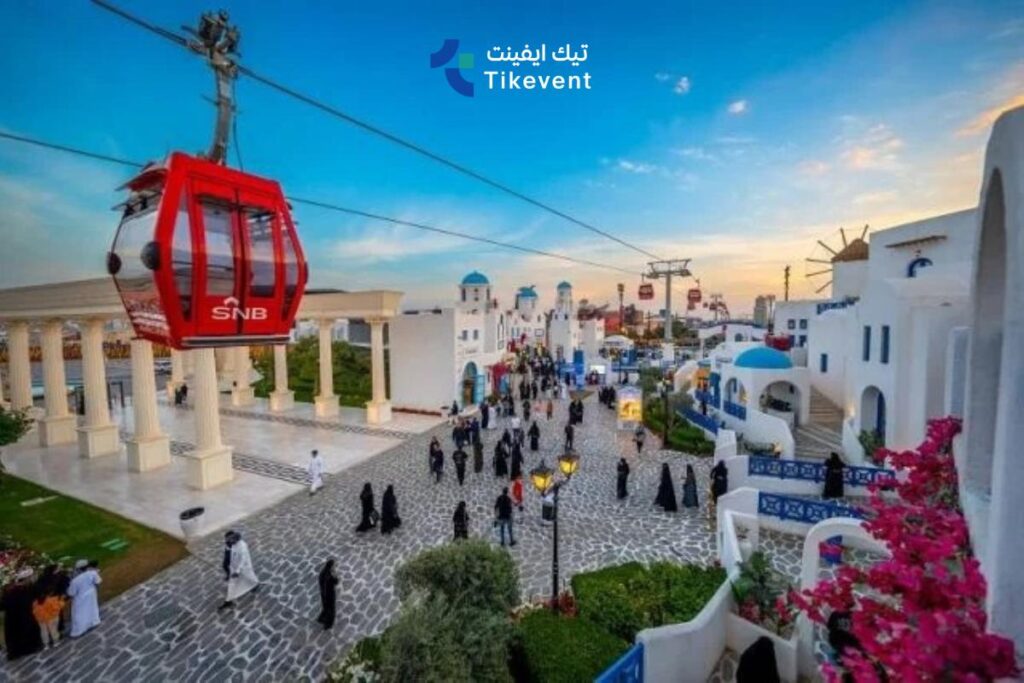 بوليفارد وورلد الرياض - تجربة التليفريك