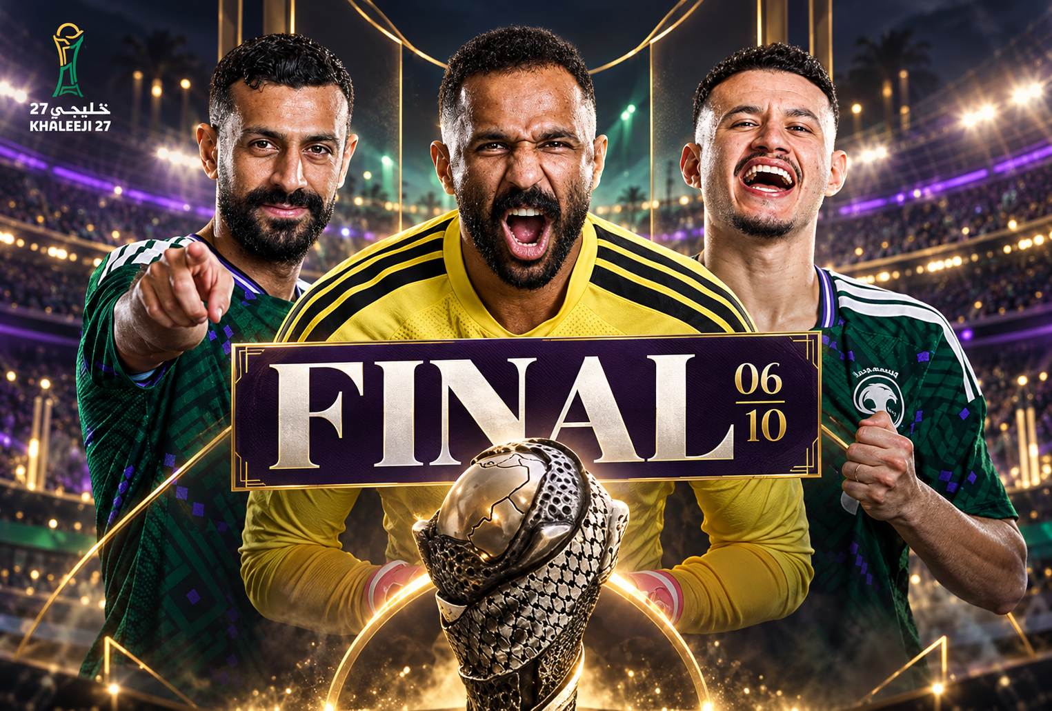 حجز تذاكر السعودية ضد الإمارات | نهائي كأس الخليج خليجي 27