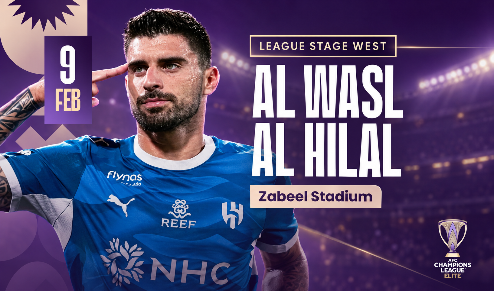 تذاكر الوصل ضد الهلال | نخبة آسيا 2026-2027 | تيك إيفنت