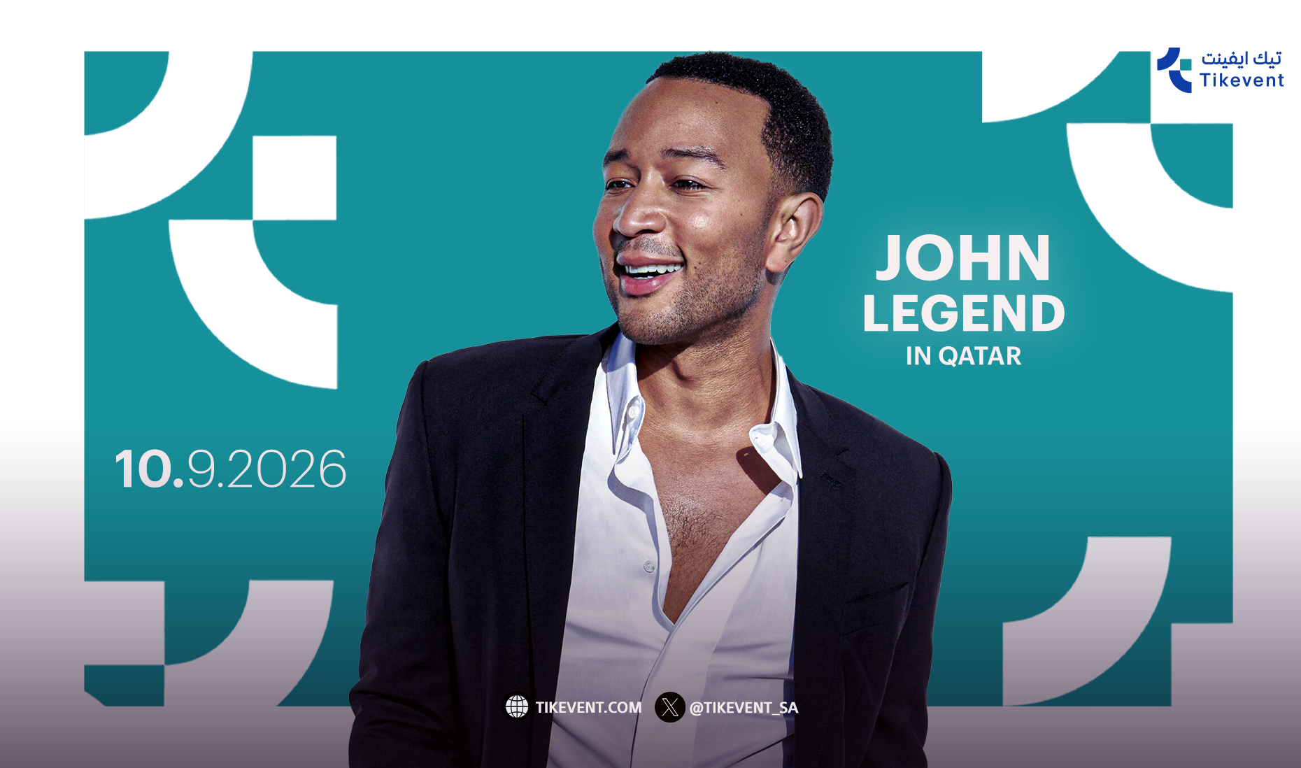 جون ليجند في قطر 2026 | حجز التذاكر | تيك ايفنت