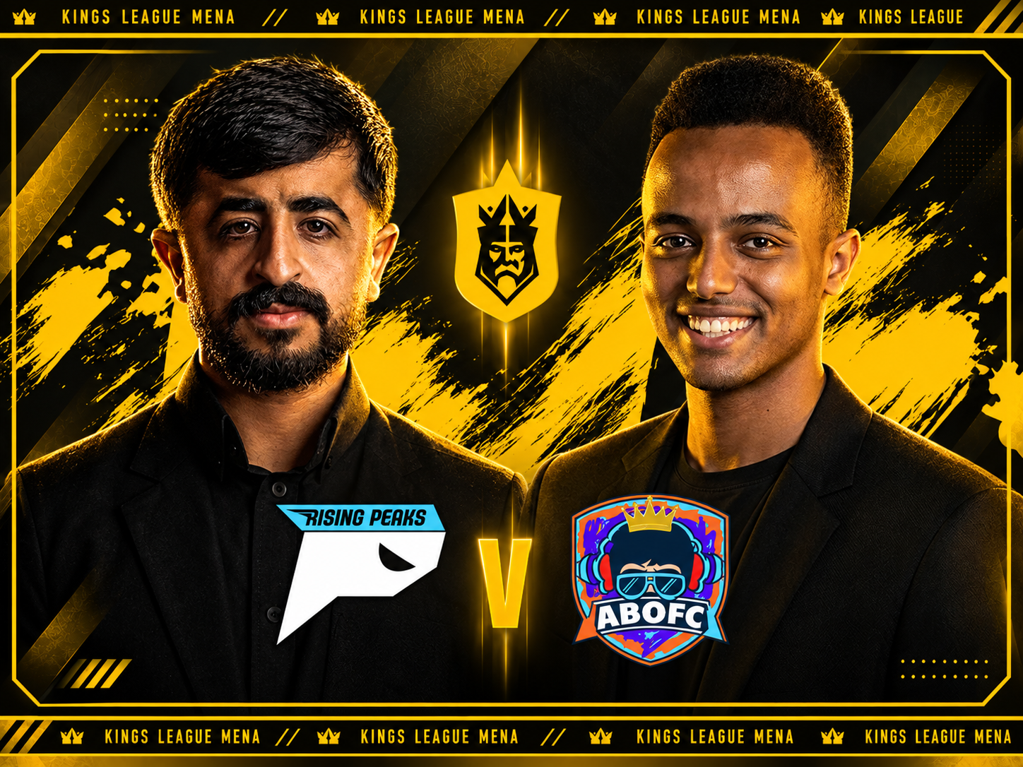 تذاكر ABO FC ضد Rising Peaks | كينقز ليق مينا | الرياض